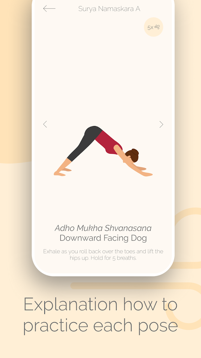 Ashtanga Yoga - app screenshot
