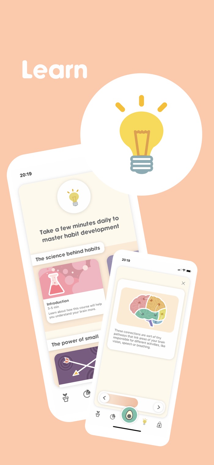 Avocation - app screenshot