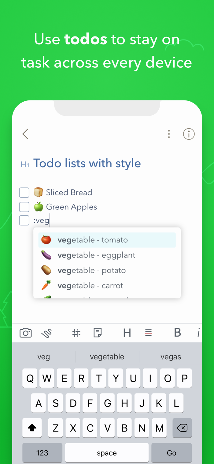 Bear - app screenshot