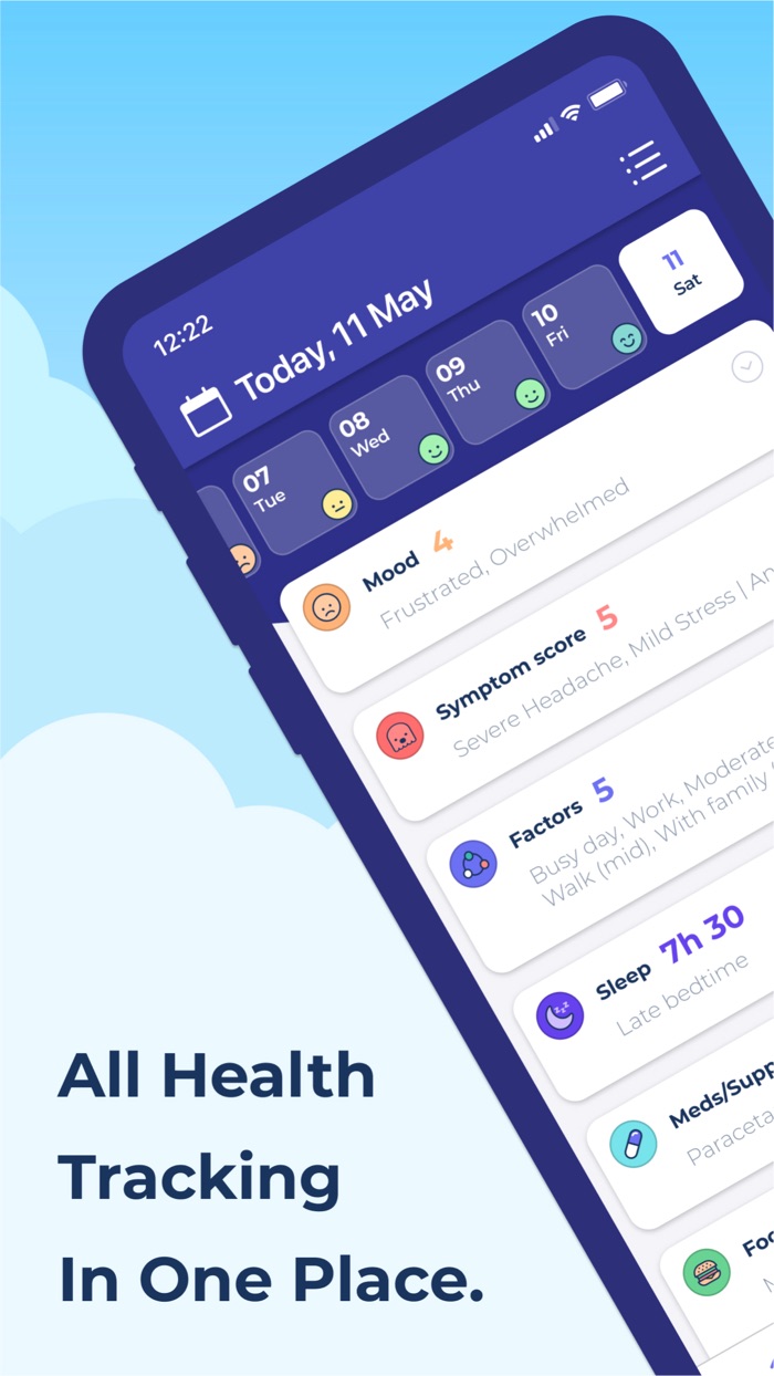 Bearable - app screenshot