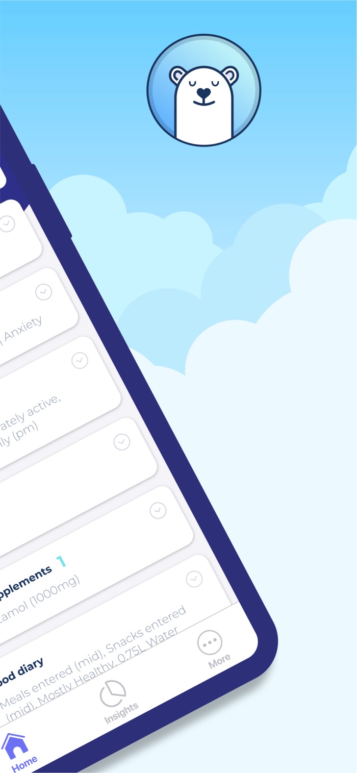Bearable - app screenshot