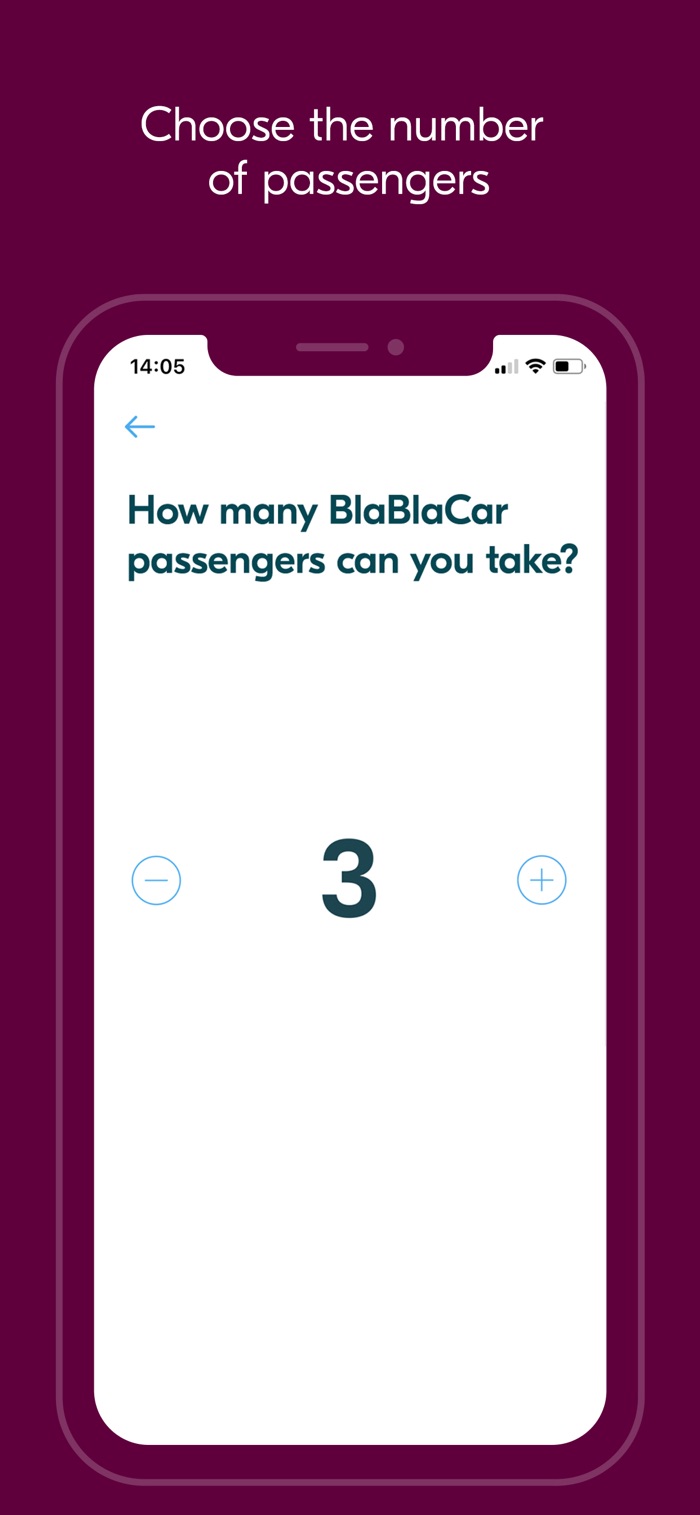 BlaBlaCar - app screenshot