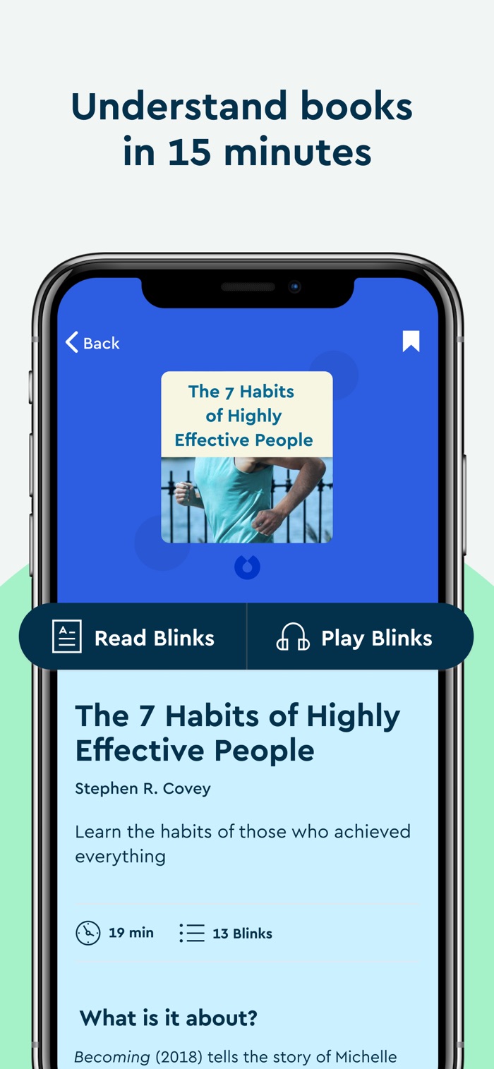 Blinkist - app screenshot