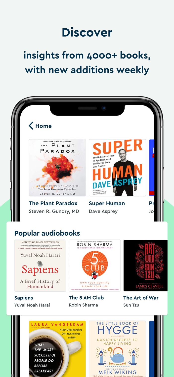 Blinkist - app screenshot