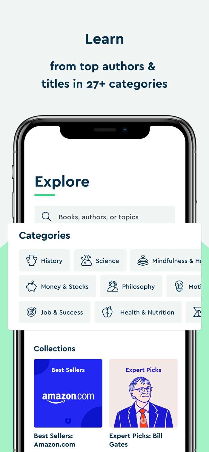 Blinkist - app screenshot