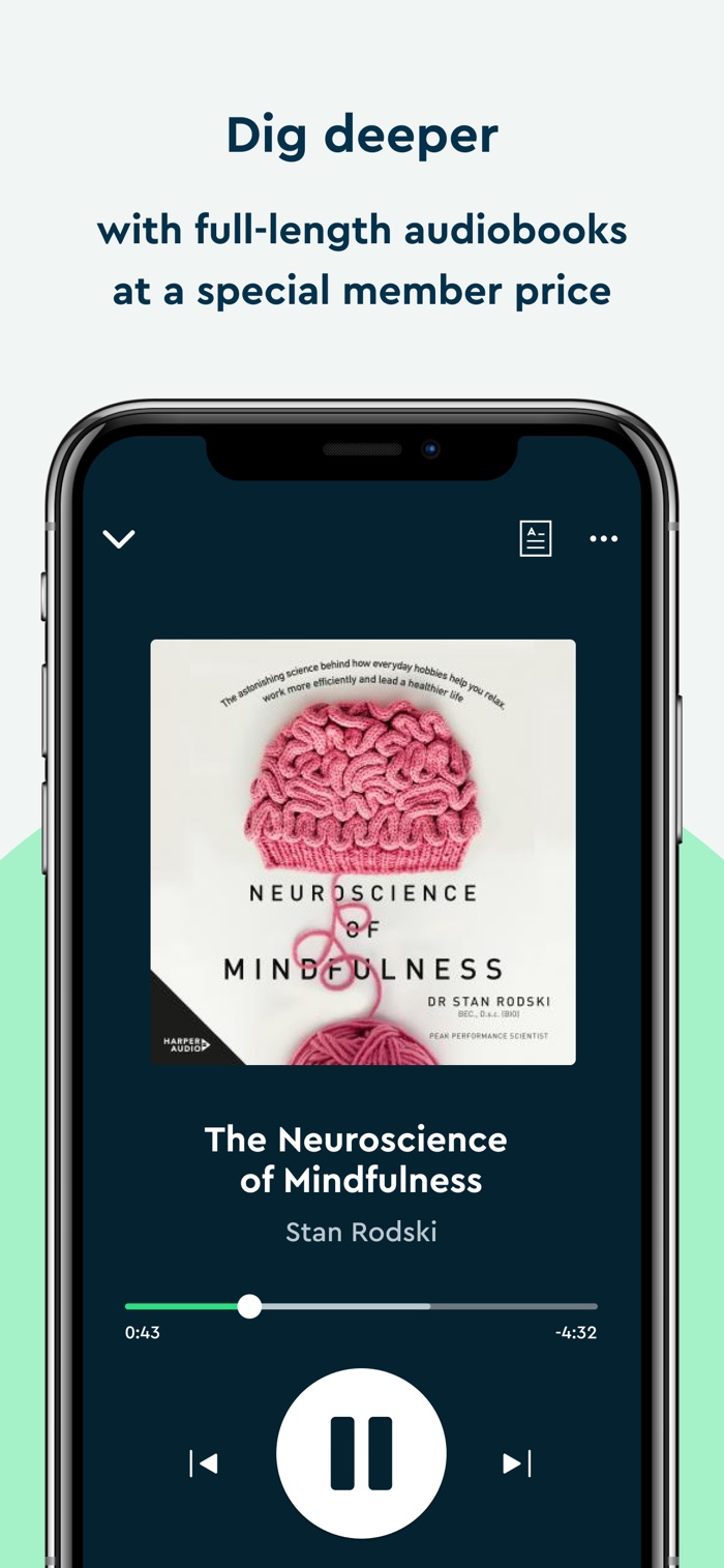 Blinkist - app screenshot
