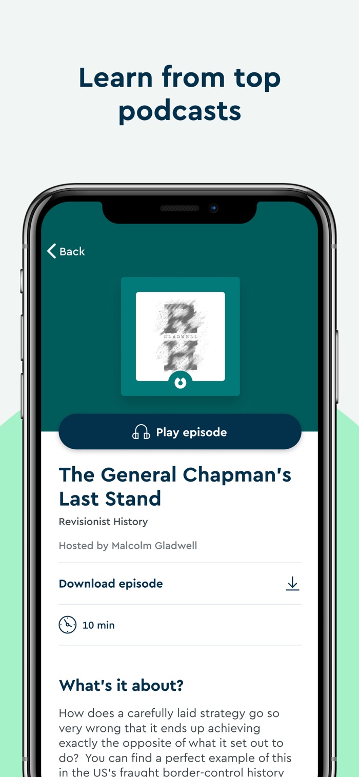 Blinkist - app screenshot