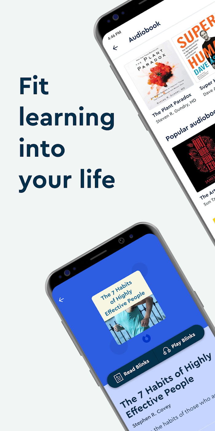 Blinkist - app screenshot