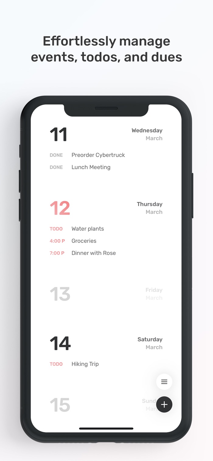 Dawn - app screenshot