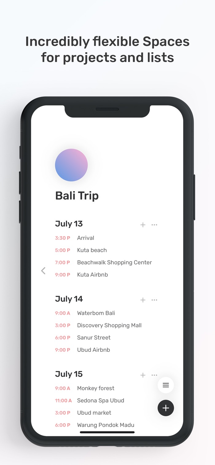 Dawn - app screenshot