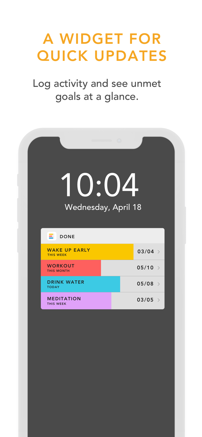 Done - app screenshot