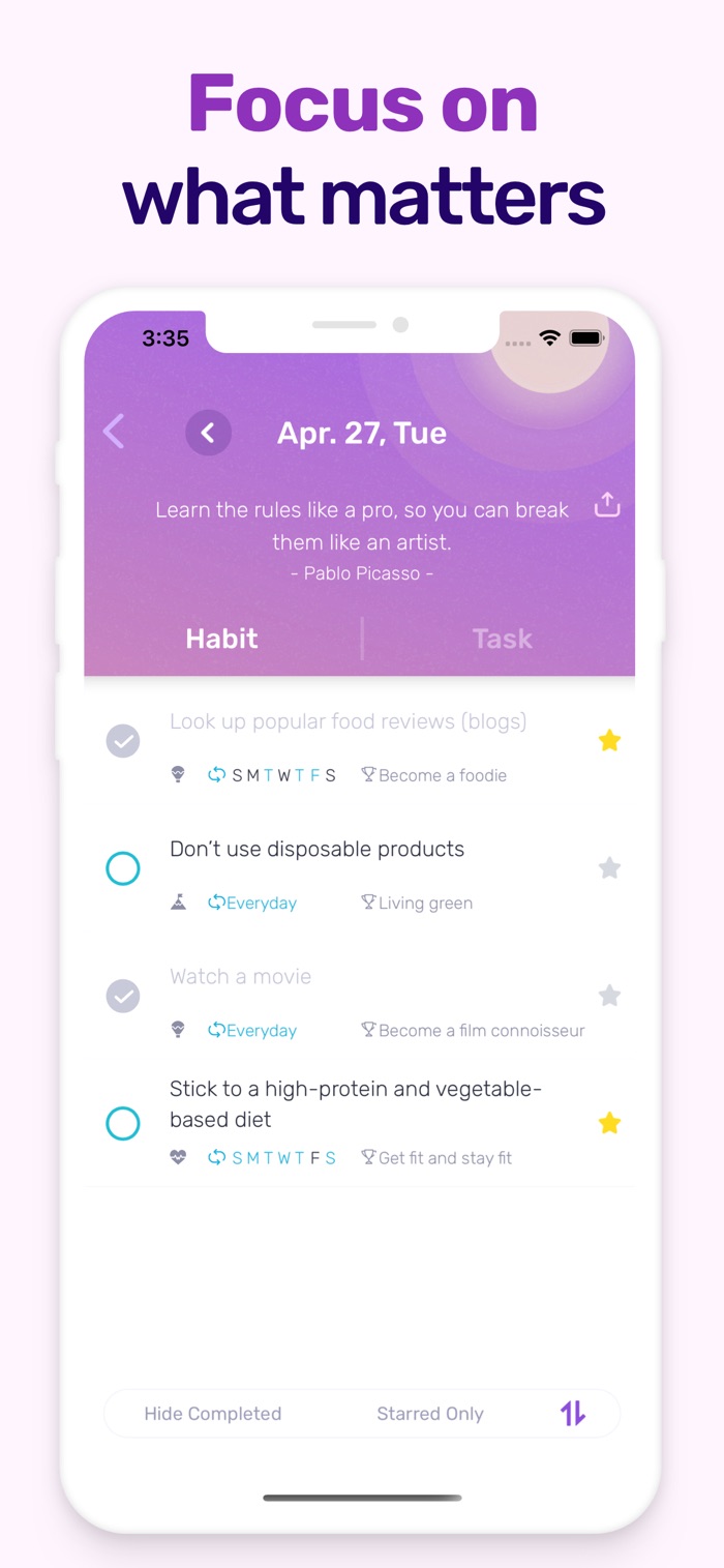 Dreamfora - app screenshot