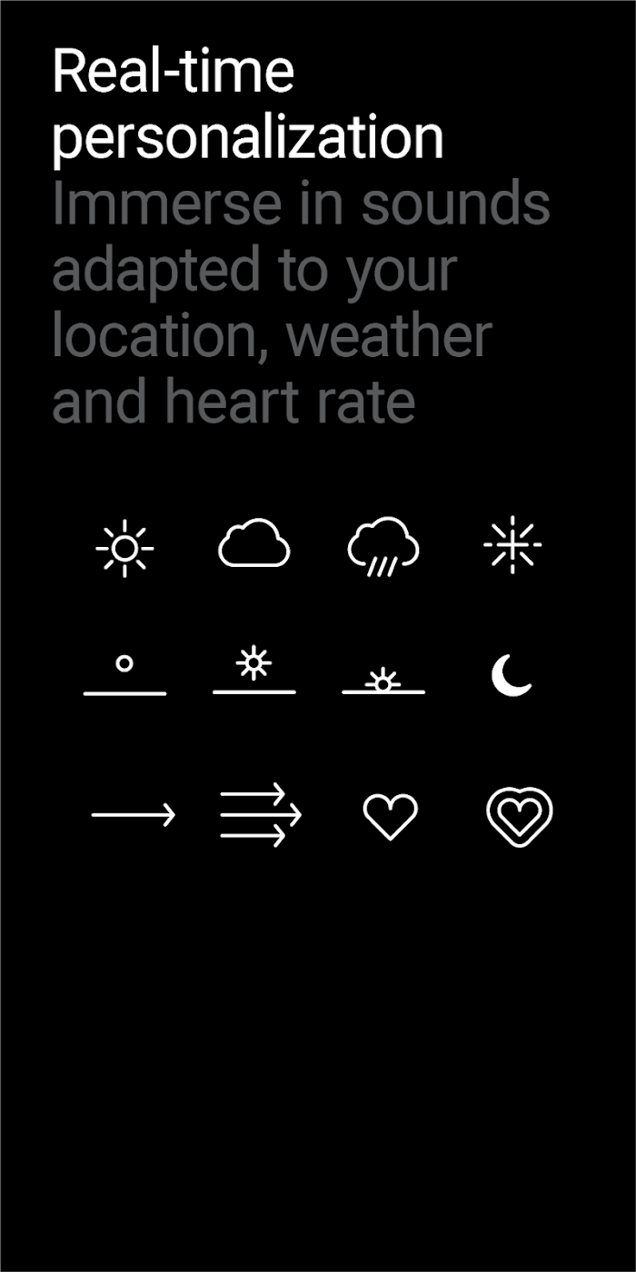 Endel - app screenshot