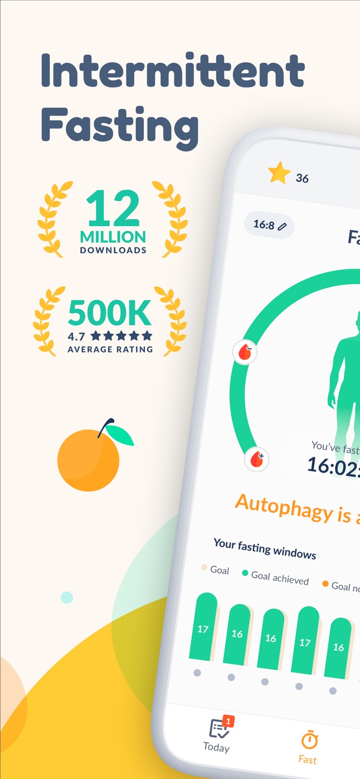 Fastic - app screenshot