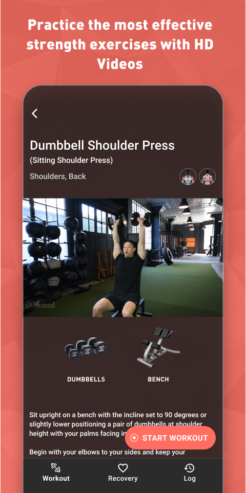 Fitbod - app screenshot