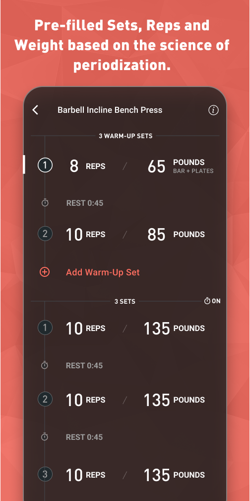 Fitbod - app screenshot