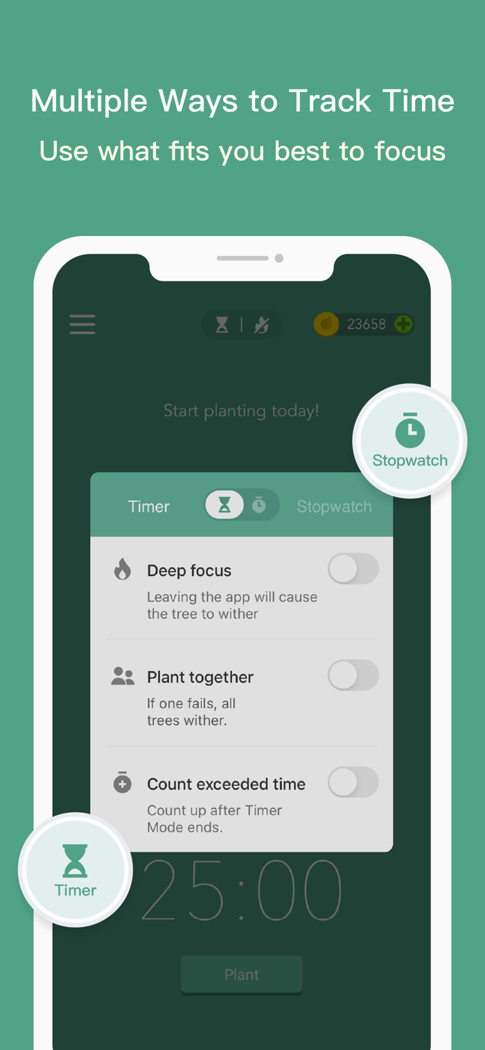 Forest - app screenshot