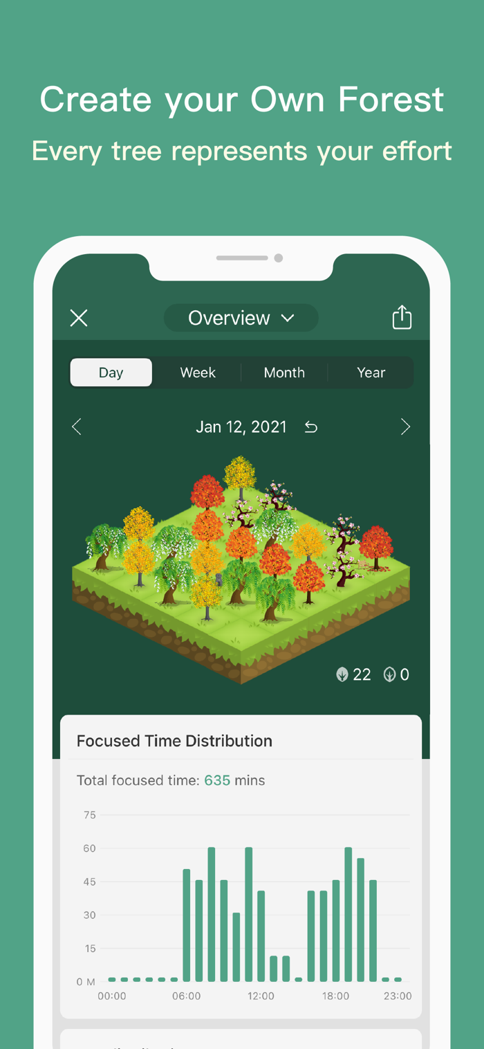 Forest - app screenshot