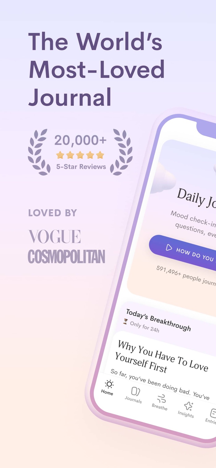 Jour - app screenshot