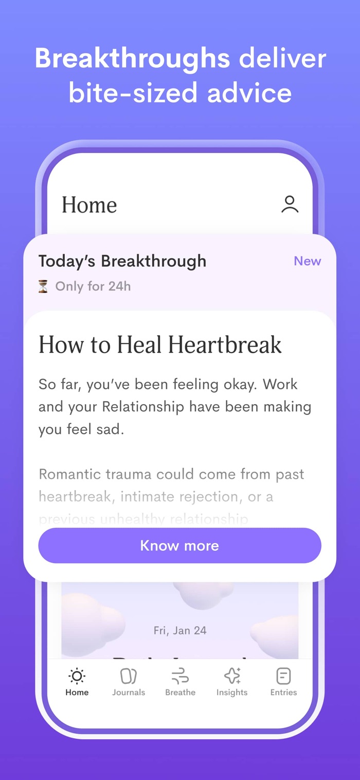 Jour - app screenshot
