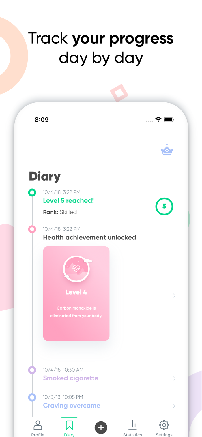 Kwit - app screenshot
