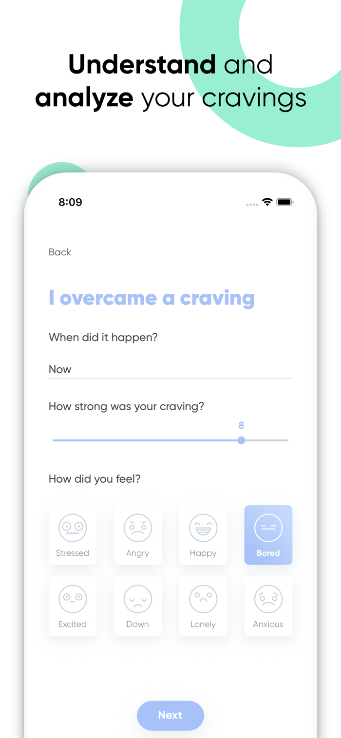 Kwit - app screenshot