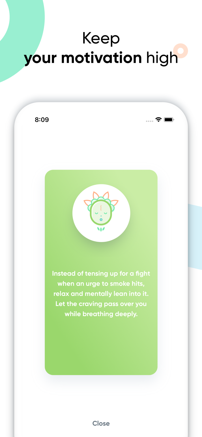 Kwit - app screenshot
