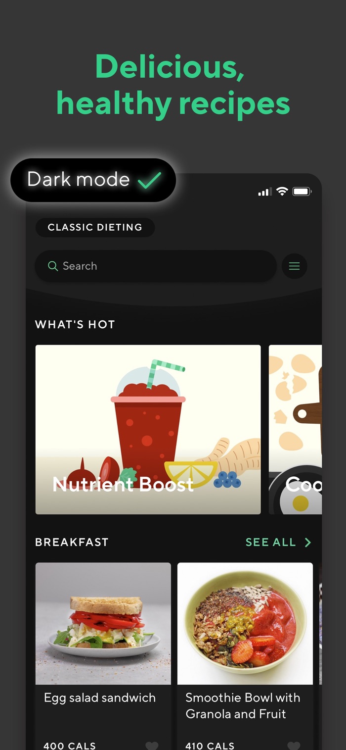 Lifesum - app screenshot