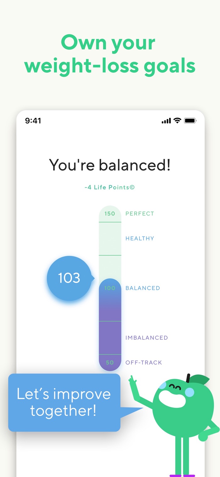 Lifesum - app screenshot