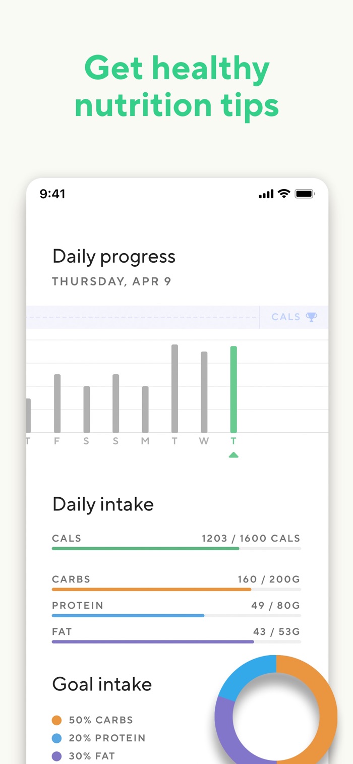 Lifesum - app screenshot