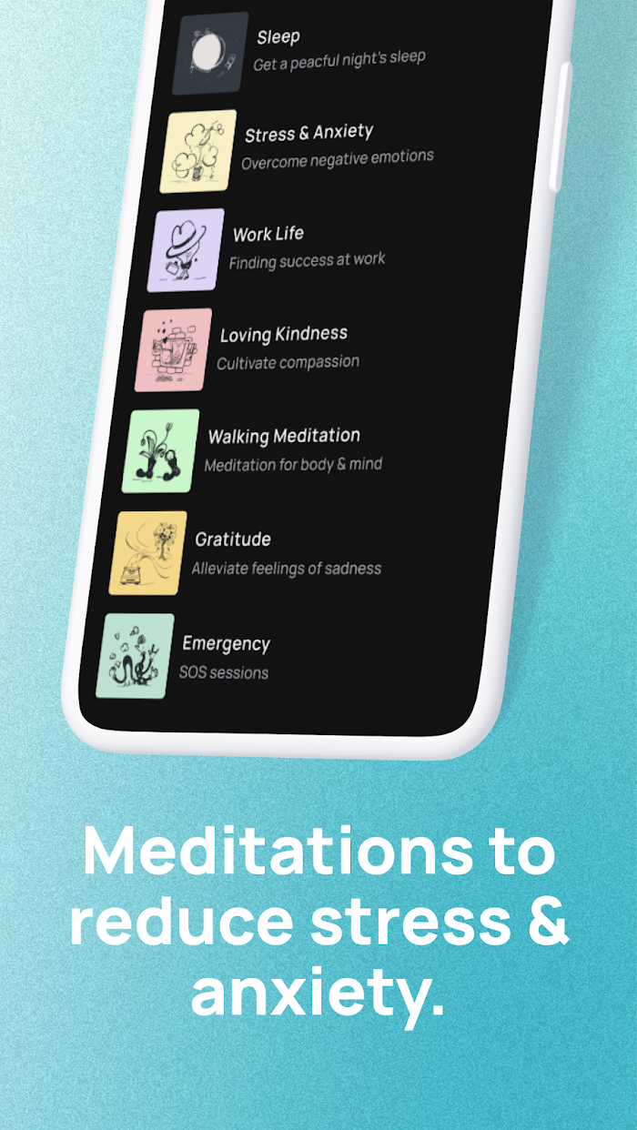 Medito - app screenshot