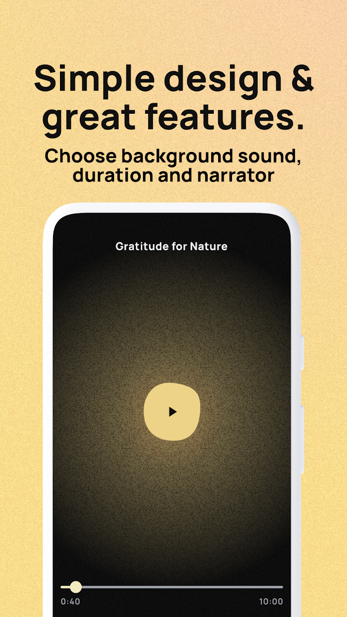 Medito - app screenshot