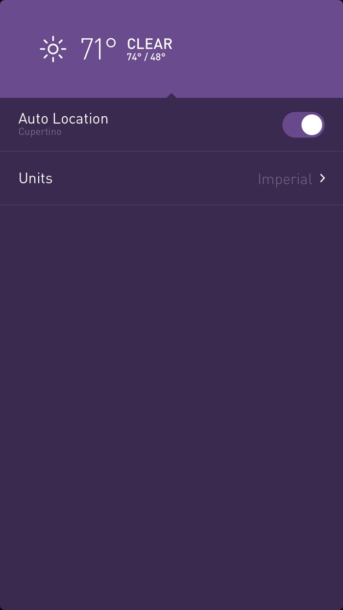 Morning - app screenshot