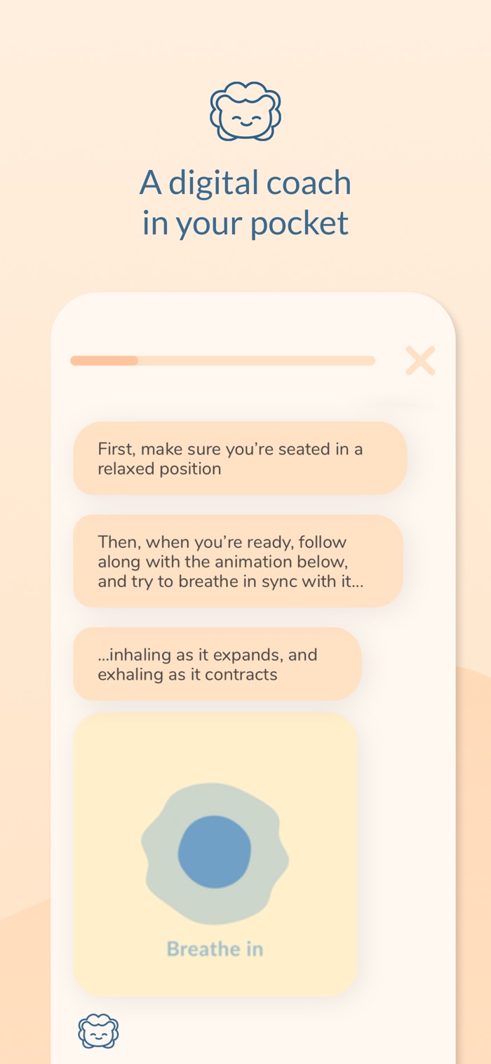 Pocketcoach - app screenshot
