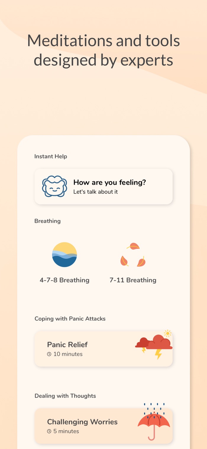 Pocketcoach - app screenshot