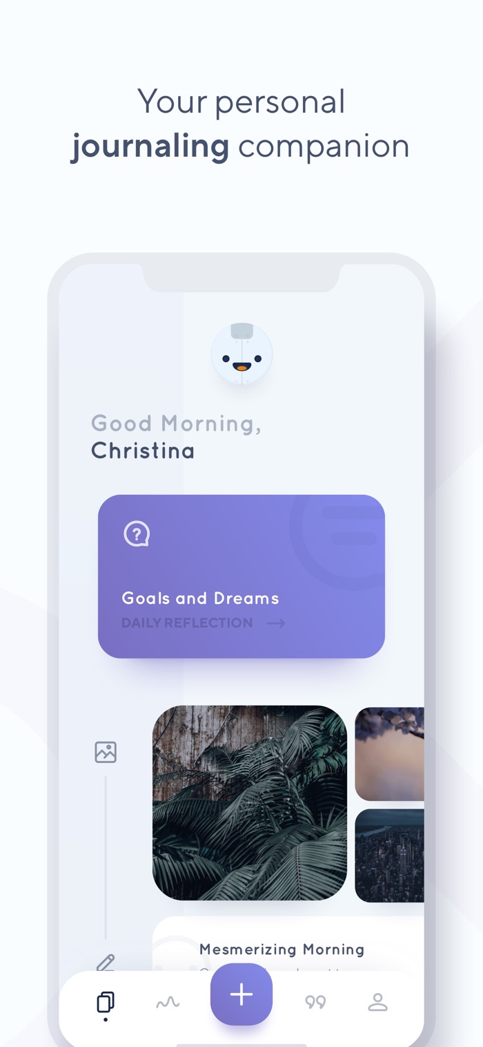 Reflectly - app screenshot