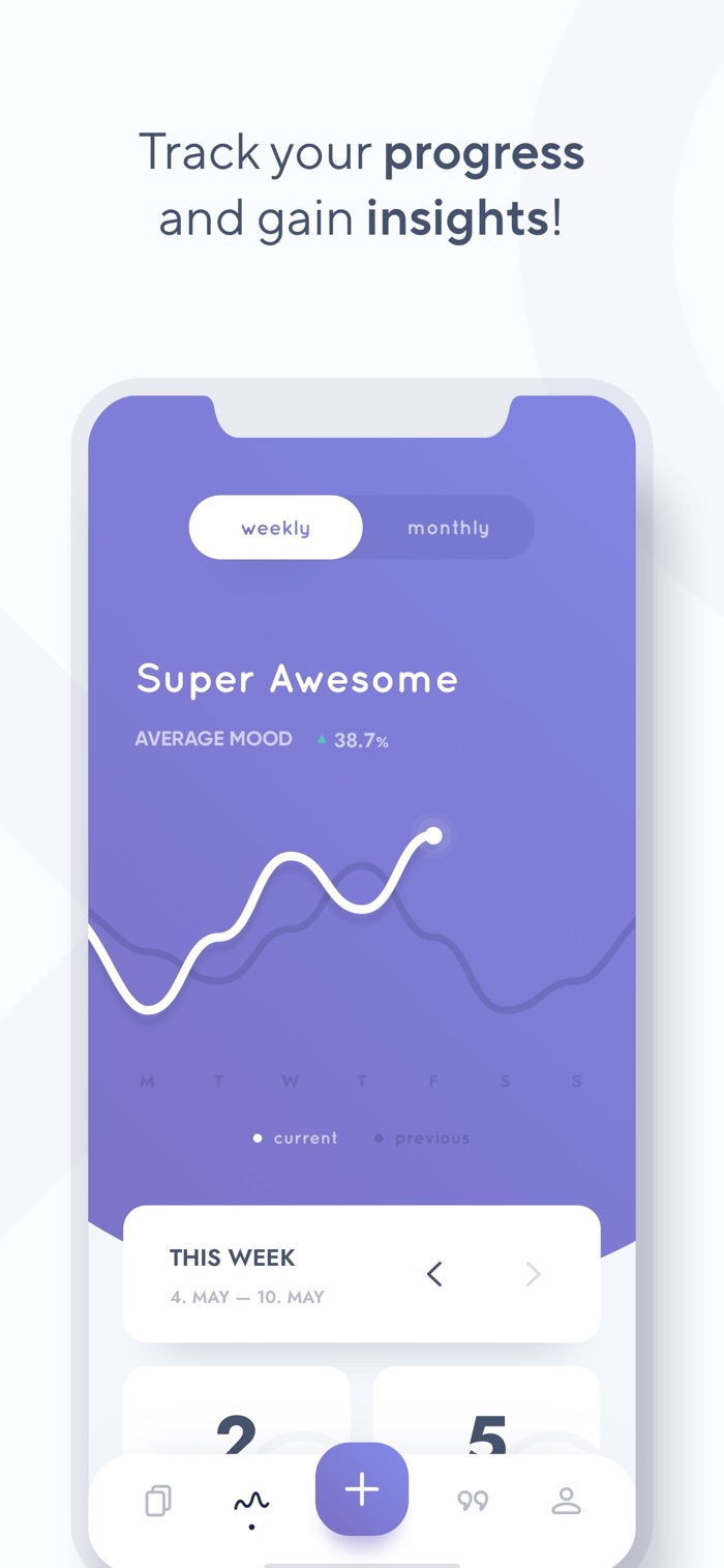 Reflectly - app screenshot