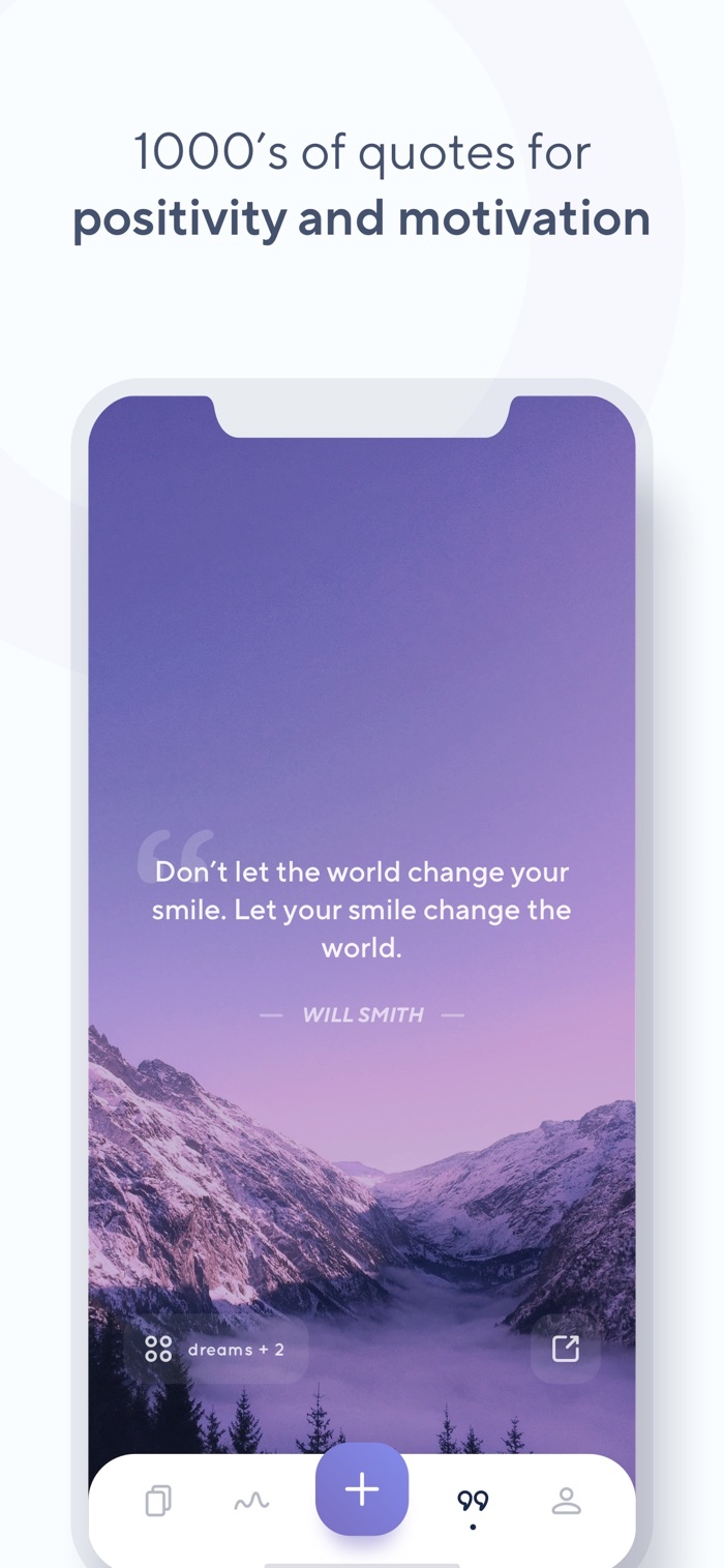Reflectly - app screenshot