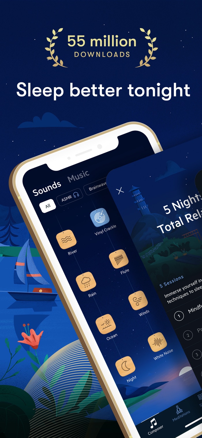 Relax Melodies - app screenshot
