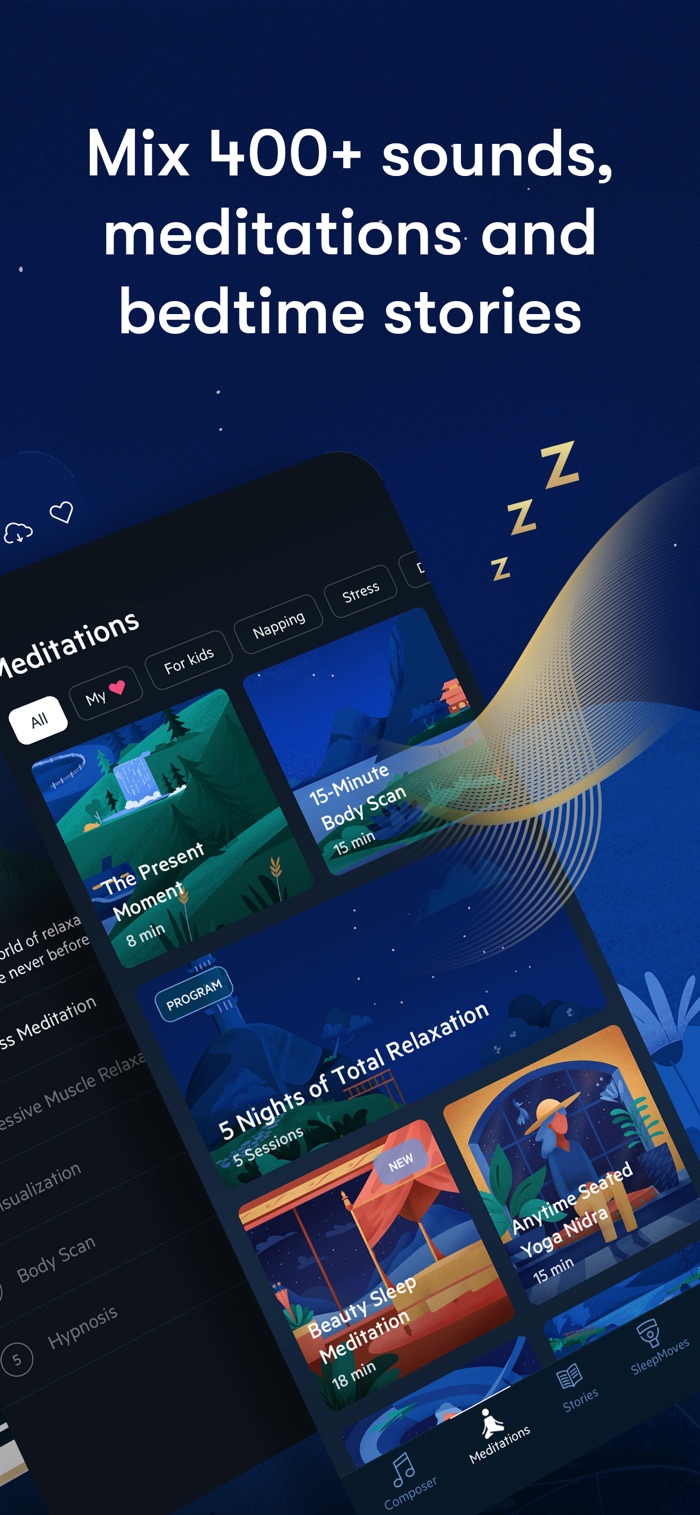 Relax Melodies - app screenshot