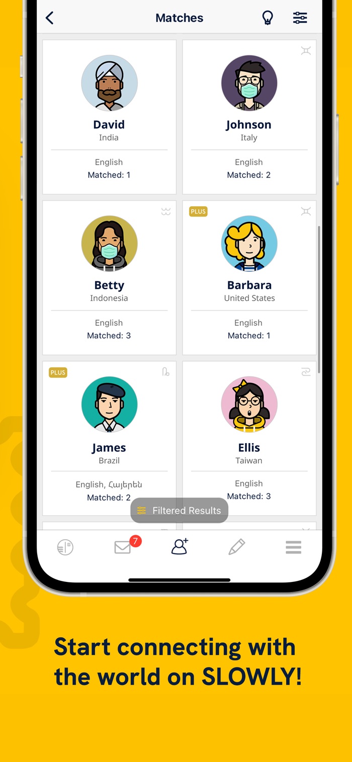 SLOWLY - app screenshot