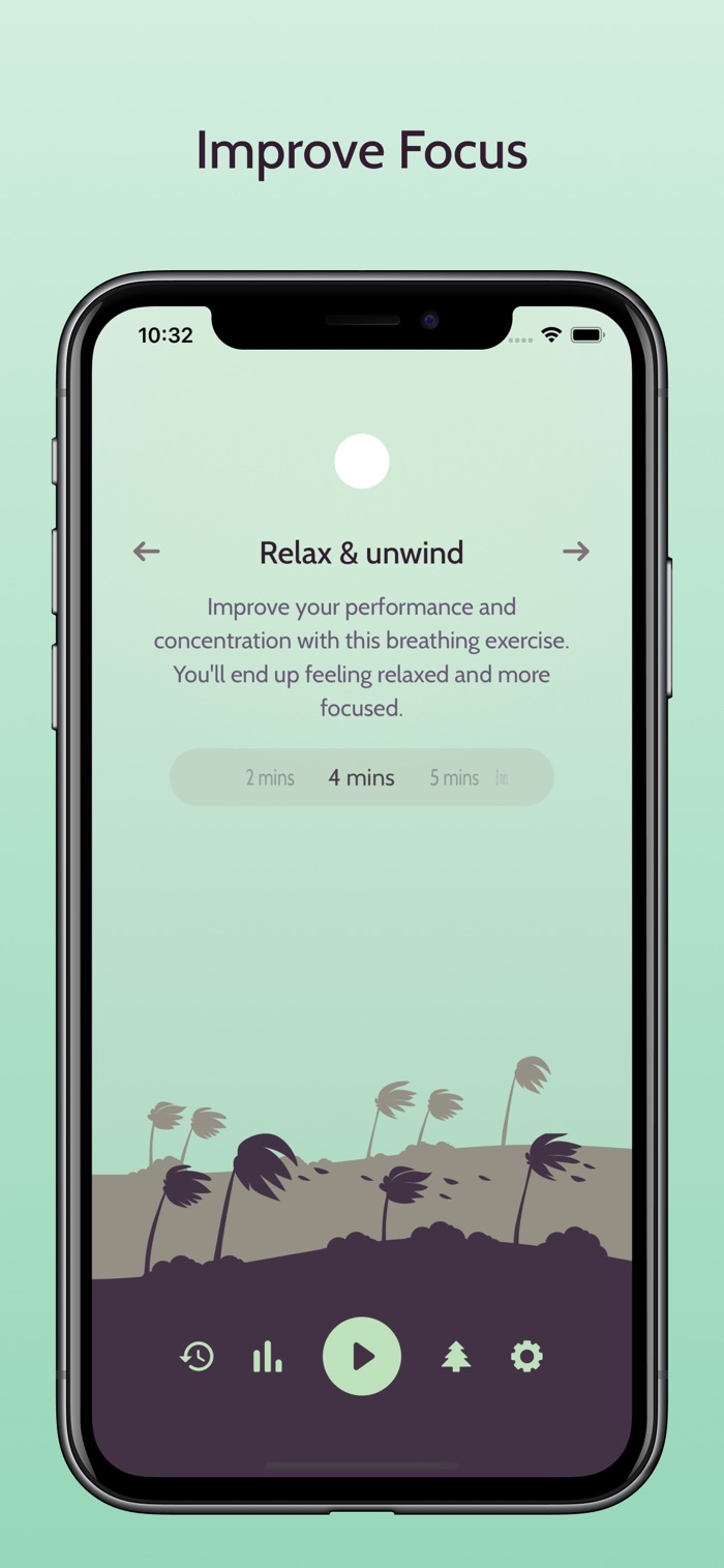 Unwind - app screenshot
