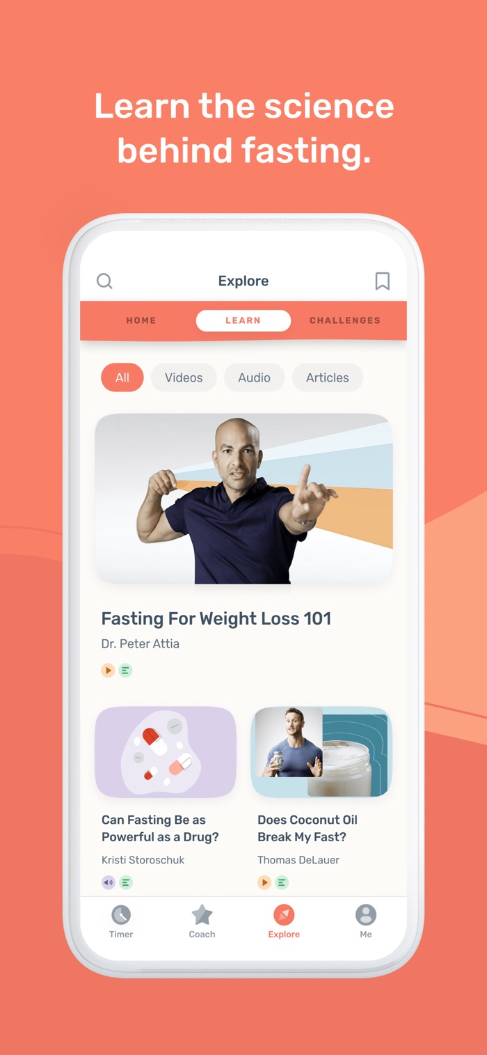Zero - app screenshot
